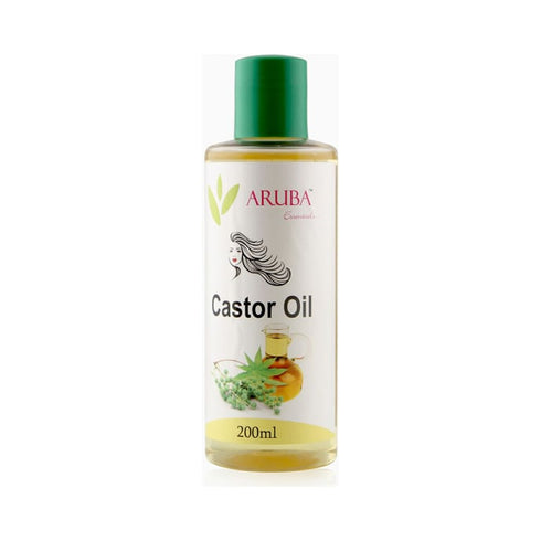 Aruba Essentials Castor Oil Undiluted bottle of 200 ml Oil